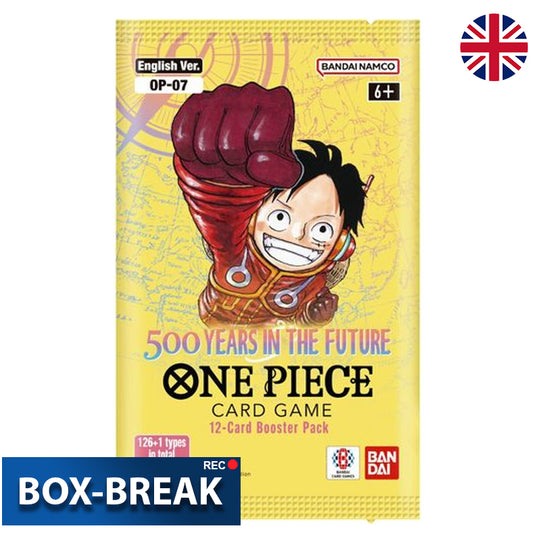 One Piece Card Game - 500 Years into the Future OP-07 Englisch BOX-BREAK