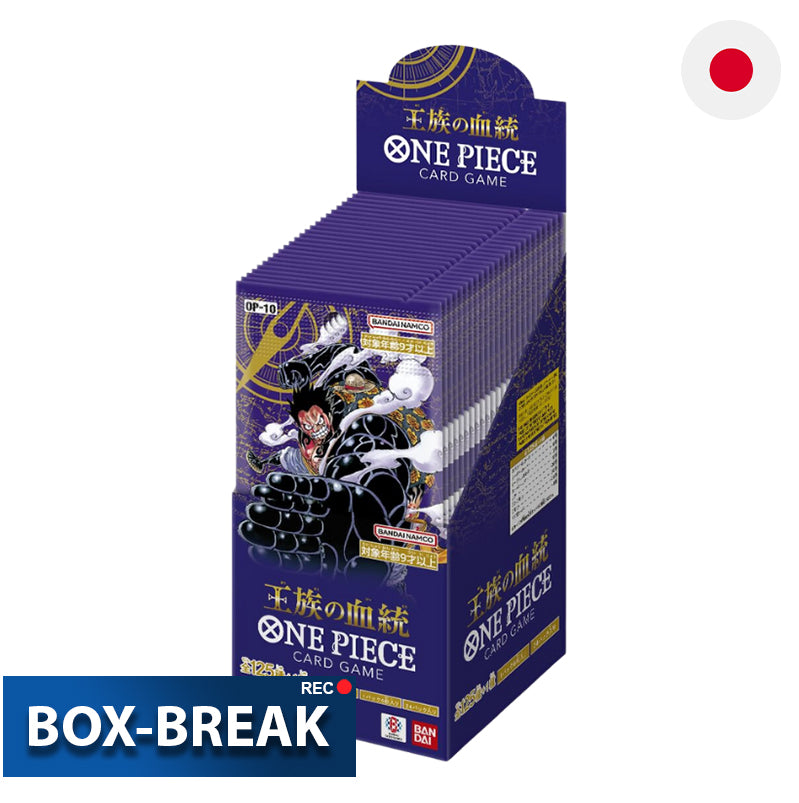 One Piece Card Game - Royal Bloodline Op10 Japanisch BOX-BREAK