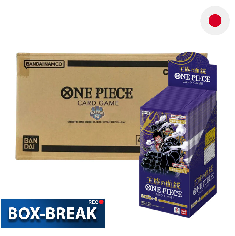 One Piece Card Game - Royal Bloodline Op10 Japanisch BOX-BREAK