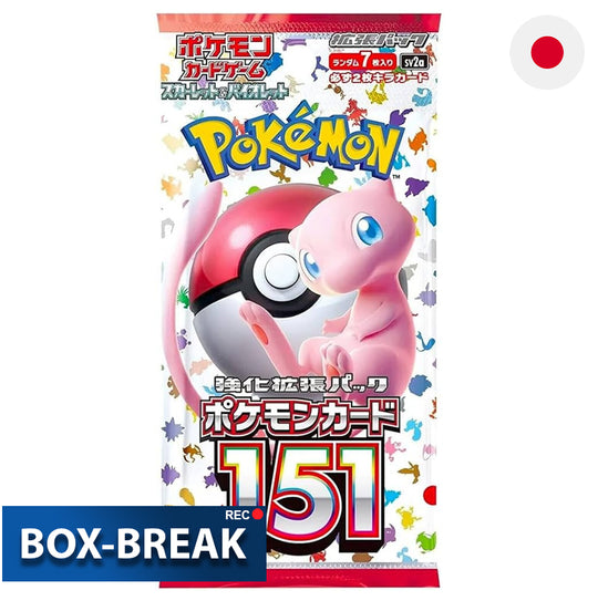 Pokémon 151 Japanisch BOX-BREAK