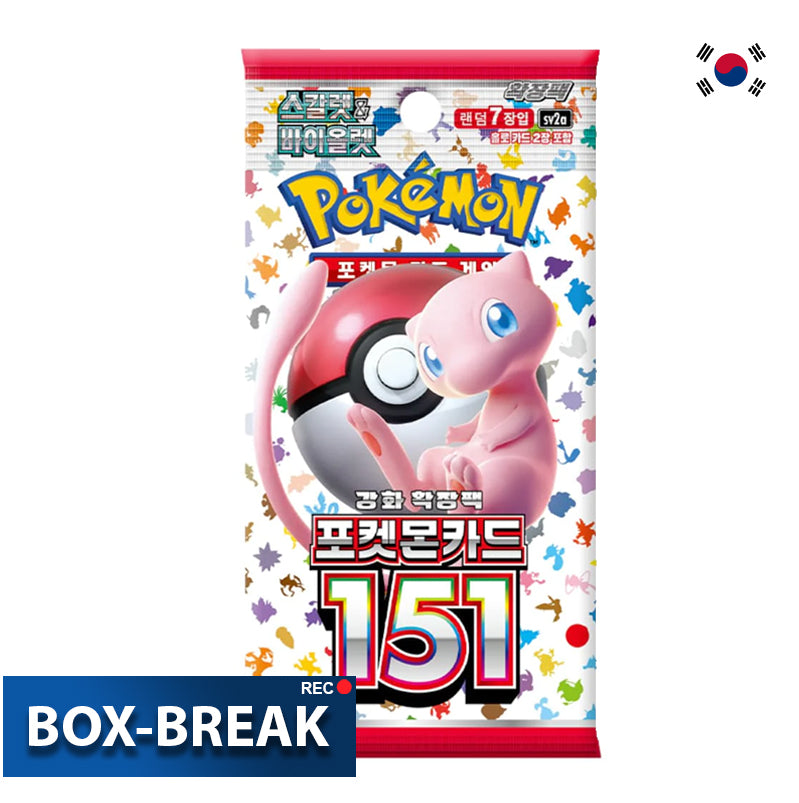 Pokémon 151 Koreanisch BOX-BREAK