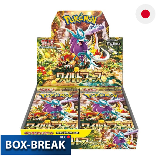 Pokémon Wild Force Japanisch BOX-BREAK