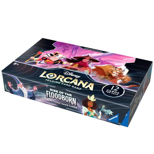 Disney Lorcana: Rise of the Floodborn - Display mit 24 Booster Packs Englisch