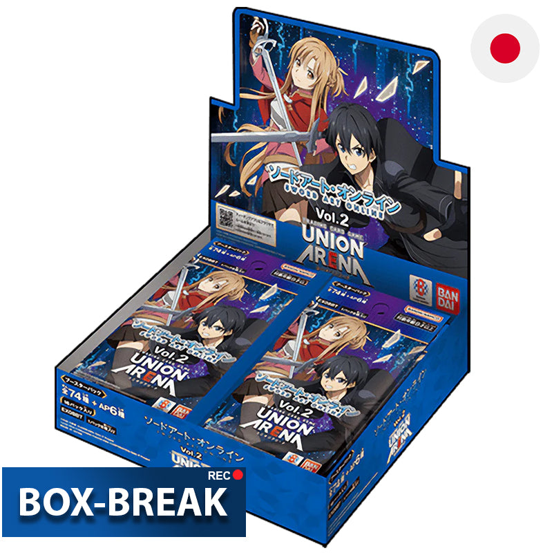 Union Arena - Sword Art Online Vol.2 - EX08BT Japanisch BOX-BREAK