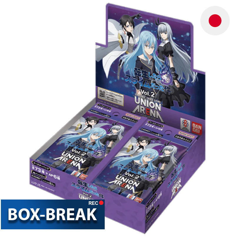 Union Arena - That Time I Got Reincarnated as a Slime Vol. 2 EX09BT Japanisch BOX-BREAK