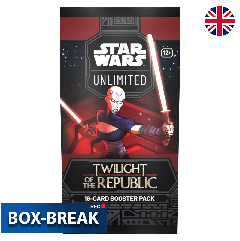 Star Wars Unlimited: Twilight of the Republic Englisch BOX-BREAK