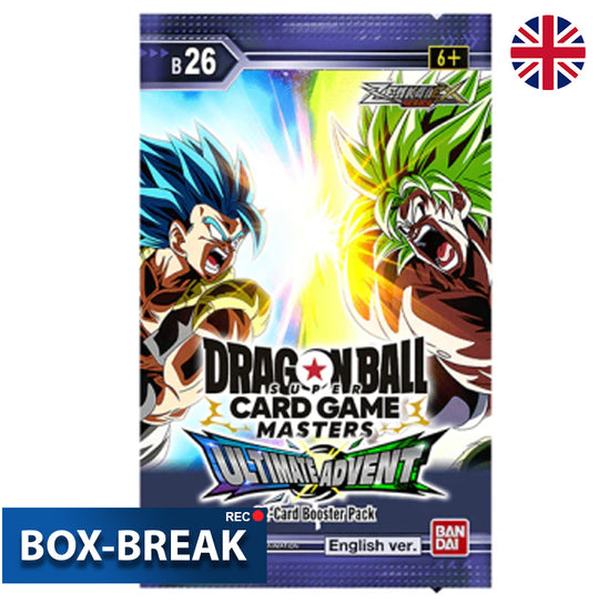 Dragonball Super Card Game - Masters Ultimate Advent Zenkai Series EX Set 09 B26 Englisch BOX-BREAK