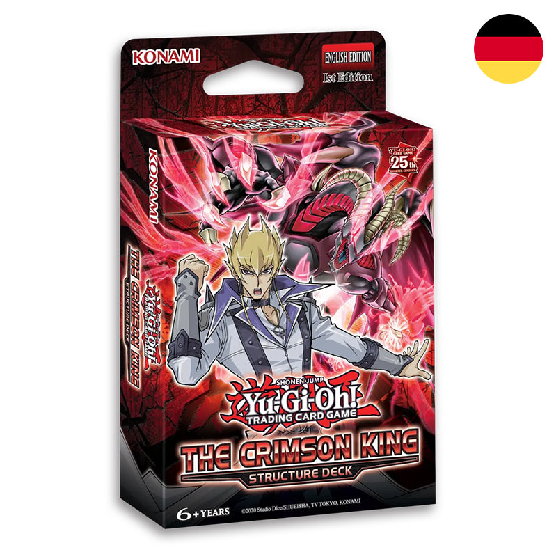 Yu-Gi-Oh! The Crimson King Structure Deck Deutsch